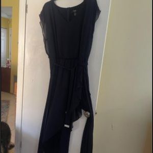 Mother-of-the-bride or fancy occasion jumpsuit disguised as a flowy dress.